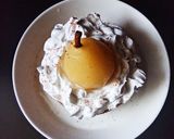 A picture of step 3 of POACHED PEAR and GINGER BREAD.