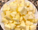 Foto del paso 4 de la receta: Pastel de otoño, con manzanas, pasas, nueces y ron. “Sin gluten “