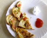 A picture of step 5 of Chilli garlic cheese toast.