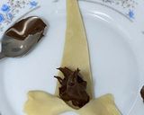 Foto del paso 2 de la receta Croissants rellenos de chocolate airfryer