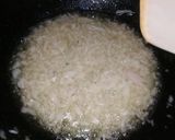 A picture of step 2 of Fry chana chat.