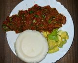 A picture of step 6 of Samaki (tilapia).