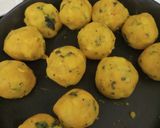 A picture of step 3 of Batata vada.