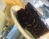 A picture of step 4 of Zebra Marble Cake.