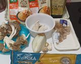 Foto langkah ke 1 dari resep Spaghetti Seafood mentaiko sauce.