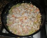 Foto del paso 2 de la receta: Spaguettis con camarones y tocino