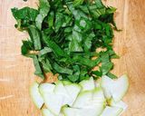 Hình bước làm 1 của món Canh Bầu Nấu Rau Đay