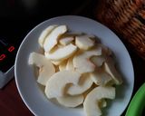 Hagymás, almás csirke máj recept fázis 2 fotója