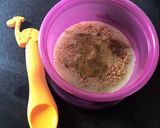 Foto langkah ke 15 dari resep Mpasi 6month tepung beras putih organik mix brokoli & labu siam with taburan kaldu sapi + EVO.