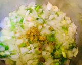 Foto del paso 2 de la receta: GUISO DE LENTEJONES CON VERDURAS 🍵🧅🫑🥕🥬🥔🍠🍵
