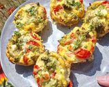 Une image de l'étape 3 de Muffins œufs, légumes et fêta.