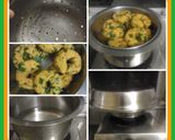A picture of step 3 of Makai ki dhokli.