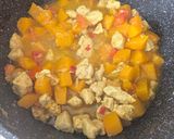 Sütőtökös curry recept fázis 3 fotója