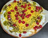 A picture of step 9 of Dahi Boondi Chaat.