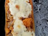 Calabaza rellena con pollo 👌