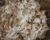 Foto del paso 1 de la receta: Tortitas de pollo en salsa verde