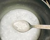 A picture of step 1 of Sabudaana kesari kheer.