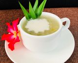 Hình bước làm 10 của món Chè Nha Đam Đậu Xanh