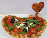 Pas rețetă Pizza San Valentín 2 fotografie
