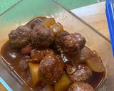 Foto langkah ke 5 dari resep Semur Bola Daging isi Puyuh.
