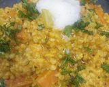 A picture of step 7 of Daliya Khichadi.