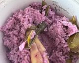 Foto langkah ke 6 dari resep Nasi Uduk Ubi Ungu Khas Betawi.