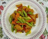 Gambar langkah 4 resipi 👩‍🍳Ayam Goreng Kacang Buncis.
