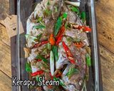Foto langkah ke 3 dari resep Kerapu Steam Hongkong.