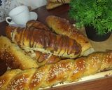صورة لخطوة 6 من وصفة بريوش محشي بالشوكولاتة 🥖🍫