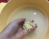A picture of step 1 of Dahi Vada.