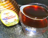 Hình bước làm 1 của món Trà táo mật ong