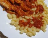 Szaftos Paradicsomos csirke recept fázis 6 fotója