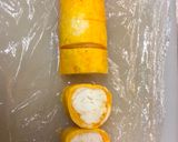 A picture of step 7 of Japanese White and Yellow Egg Roll.
