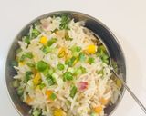 A picture of step 5 of Corn Biryani.