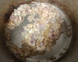 Une image de l'étape 4 de Risotto Lardons Champignons.