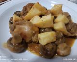 Foto del paso 12 de la receta: Conejo en salsa de almendras con curry
