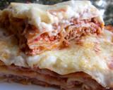 Lasagne, bolognai szósszal recept fázis 8 fotója