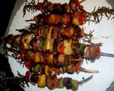 Chicken kebab barbeque#aurthors marathon recipe step 7 photo