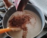 A picture of step 2 of Chocolate Caramel Mousse.