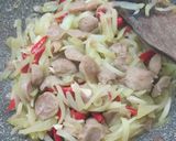 Foto langkah ke 5 dari resep ❤️ Tumis Labu Siam Bakso~.