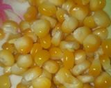A picture of step 2 of Corn sauce and chips.