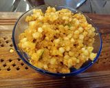 A picture of step 6 of Sabudana khichdi 😋.
