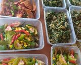 Foto langkah ke 3 dari resep Ikan asin tipis balado pete.