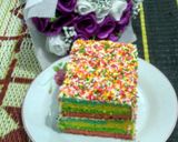 Foto langkah ke 10 dari resep Rainbow cake.