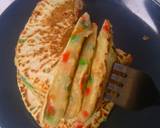 Coconut Rainbow Sprinkles Pancakes recipe step 7 photo