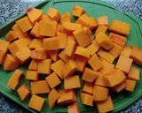 Foto del paso 1 de la receta: Zapallo anco vegetariano