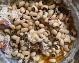 A picture of step 3 of Cheesy Blackeye peas Dip.