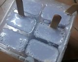 Foto langkah ke 2 dari resep 20# es krim stik pop ice taro.