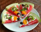 Foto langkah ke 4 dari resep Salad buah segar meriah.