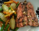 Foto langkah ke 3 dari resep Salmon Black Sweet.